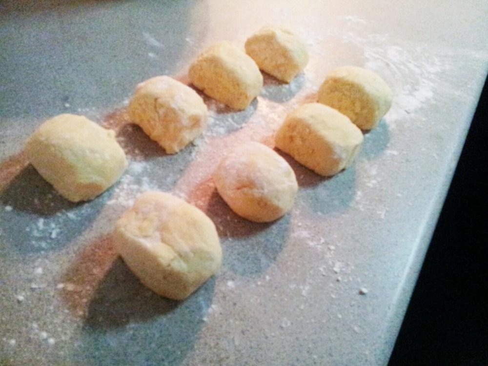 Make sure they are quite uniform in size.