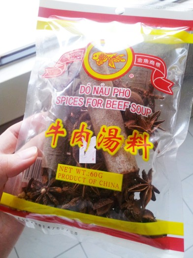 Pho spices! How convenient!