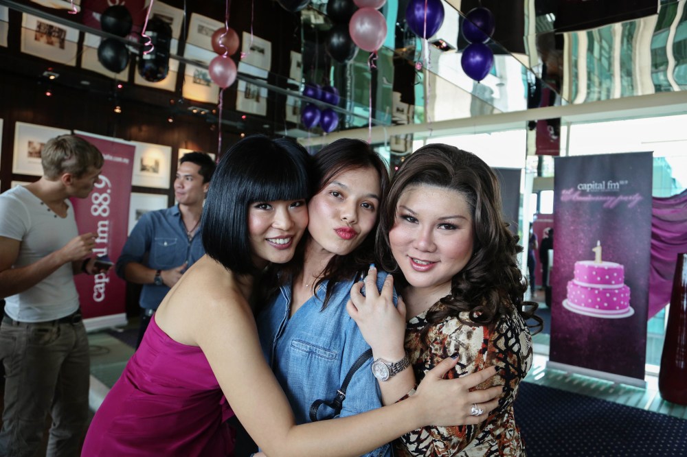 Xandria Ooi (women with many talents), Lynette Ow (the general manager), and the funny woman Joanne Kam