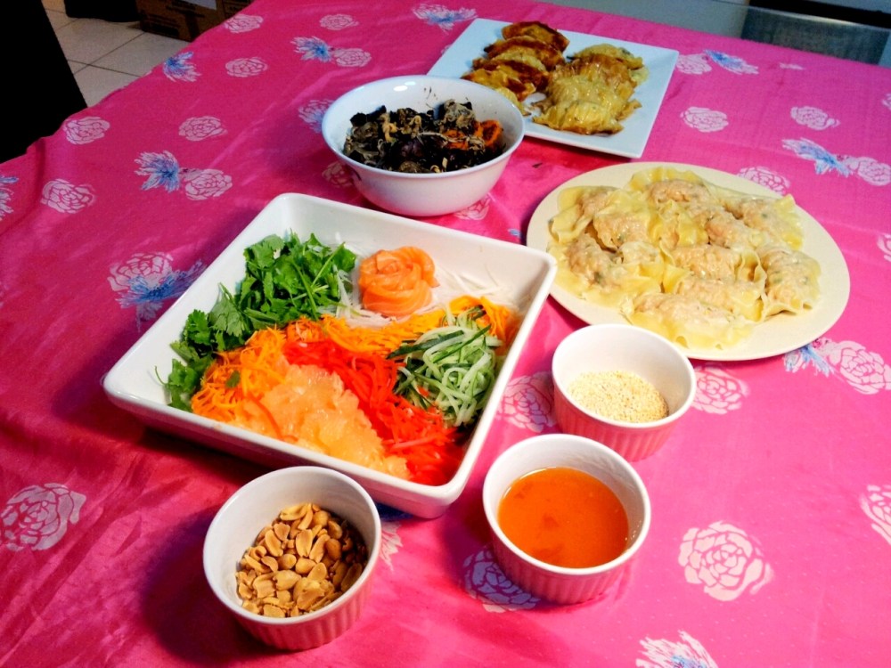 Chap Goh Meh Dinner Spread