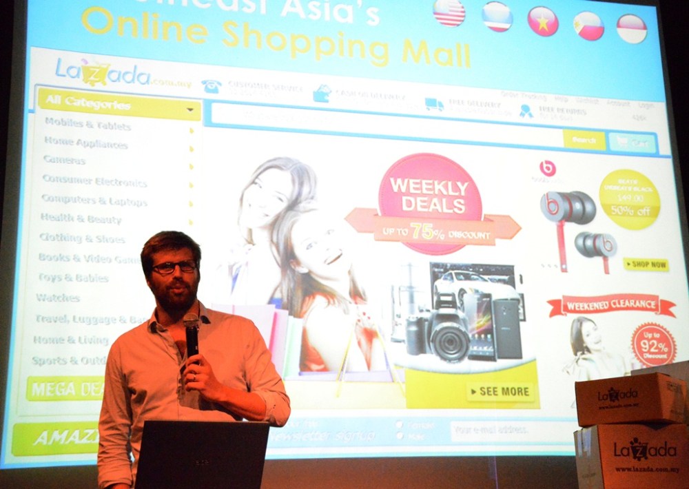 Maximillian Bittner, CEO of Lazada Southeast Asia