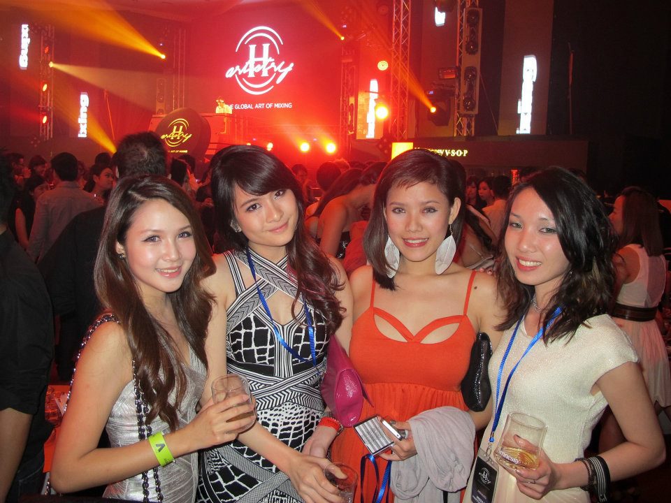 MHB girls at the last Hennessy Artistry Penang.