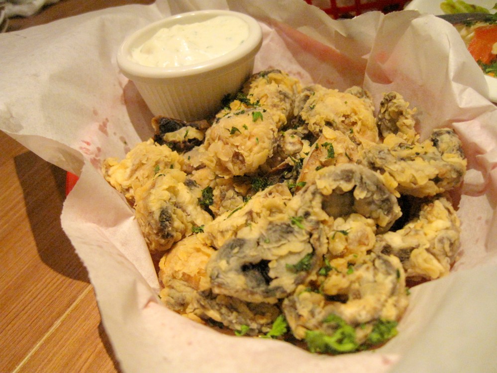 Beer Battered Mushrooms