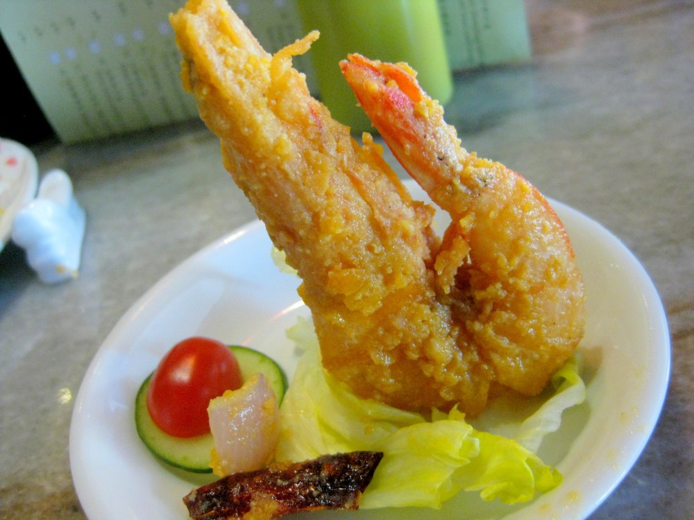 Salted Egg Prawns. 