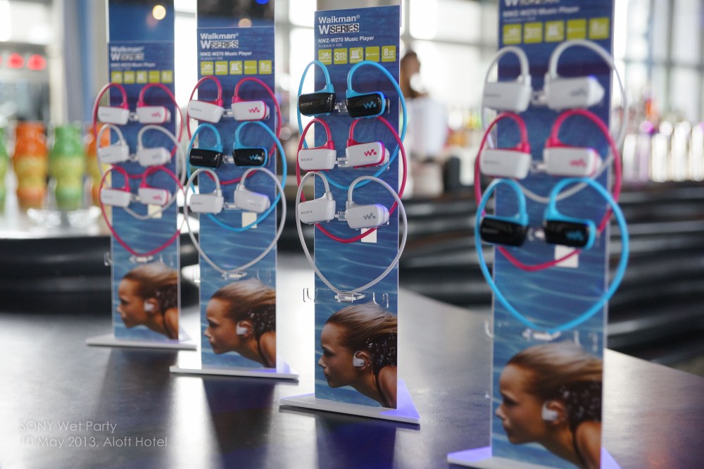 The New Sony Walkman Waterproof Sports Mp3 Player