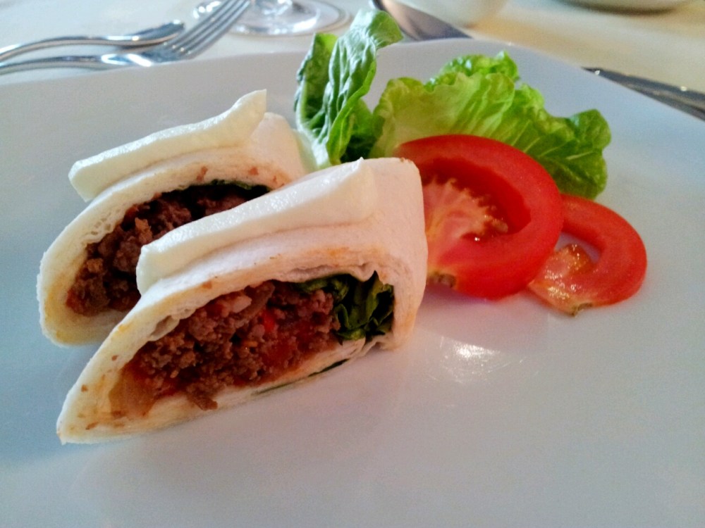 Beef Tortilla with Tomato Salsa