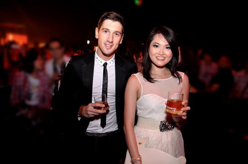 DJ Andy Murphy was flooded by requests to have his photo taken