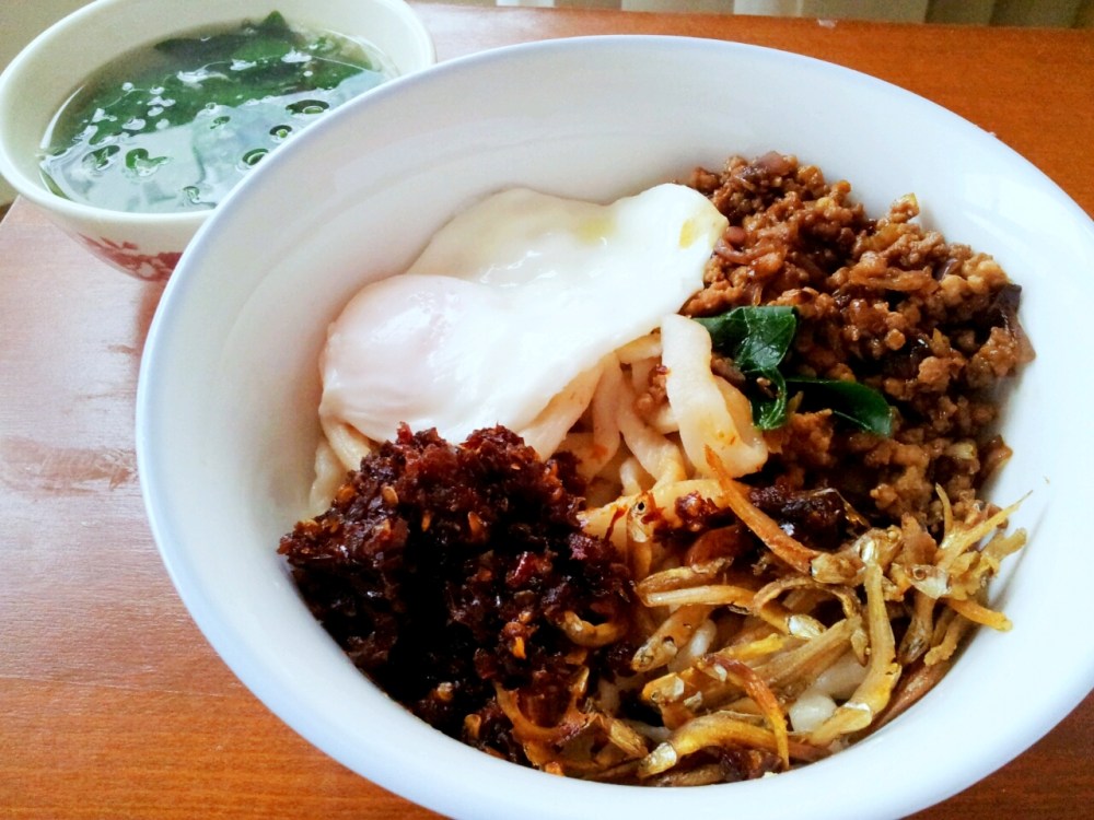 Homemade Chilli Pan Mee, yay!