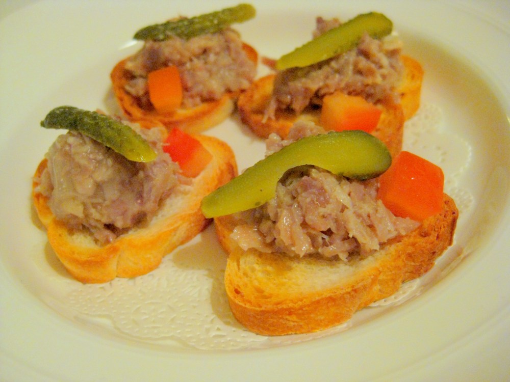 Amuse Bouche: Duck Rillette