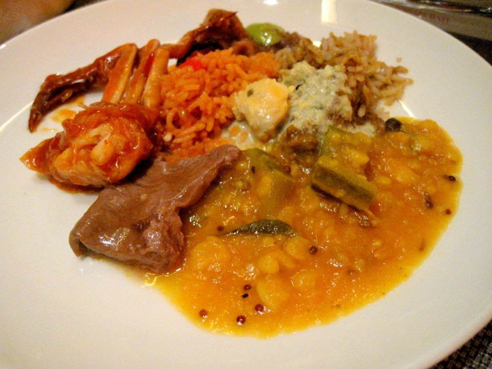 Flooded with curries