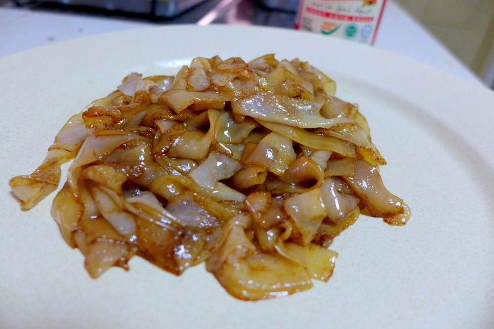 Smelling pretty good at this point, and it's just noodles!