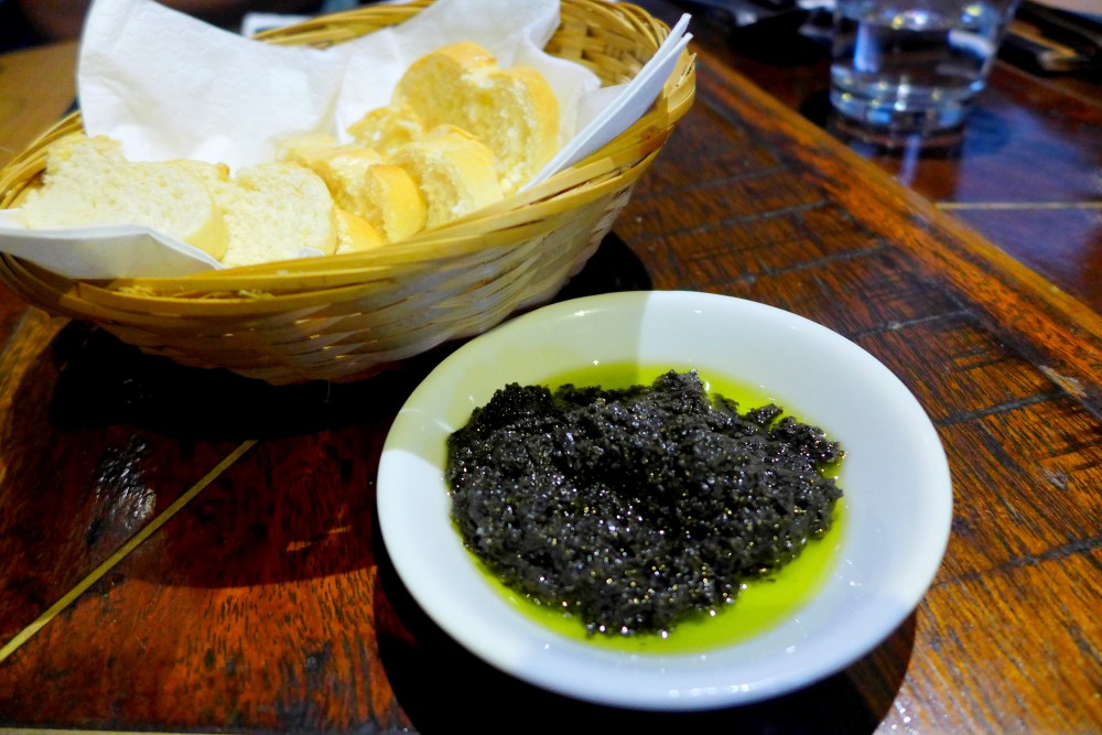 Bread with Olive Tapenade