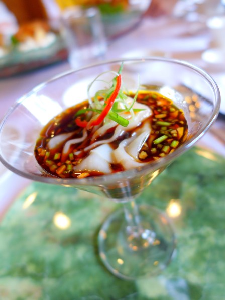 Szechuan Style Crab Meat Dumpling with Chili Vinegar