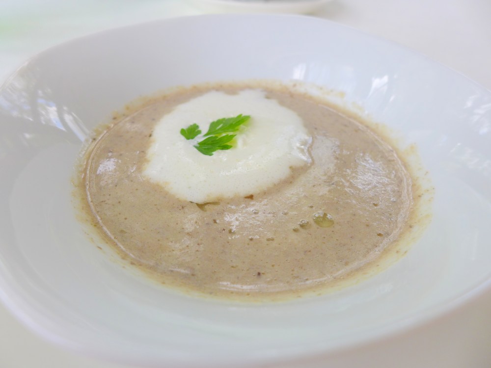 Amuse Bouche: Mushroom Soup