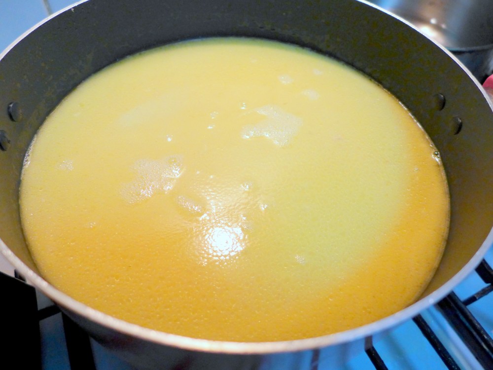 Lovely creamy stock.