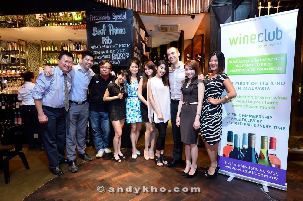 Thank you WineTalk for a loving evening!