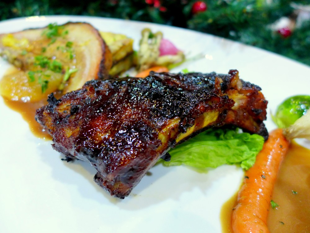 Close up of Dry Rubbed Coffee Ribs
