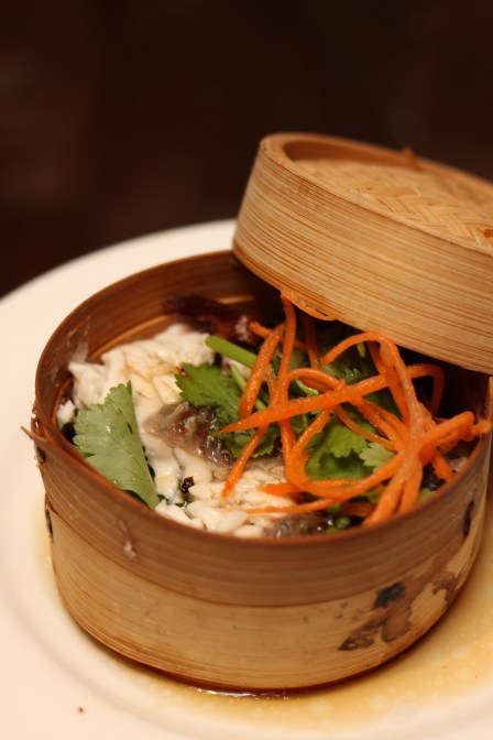 Steamed Sea Bass